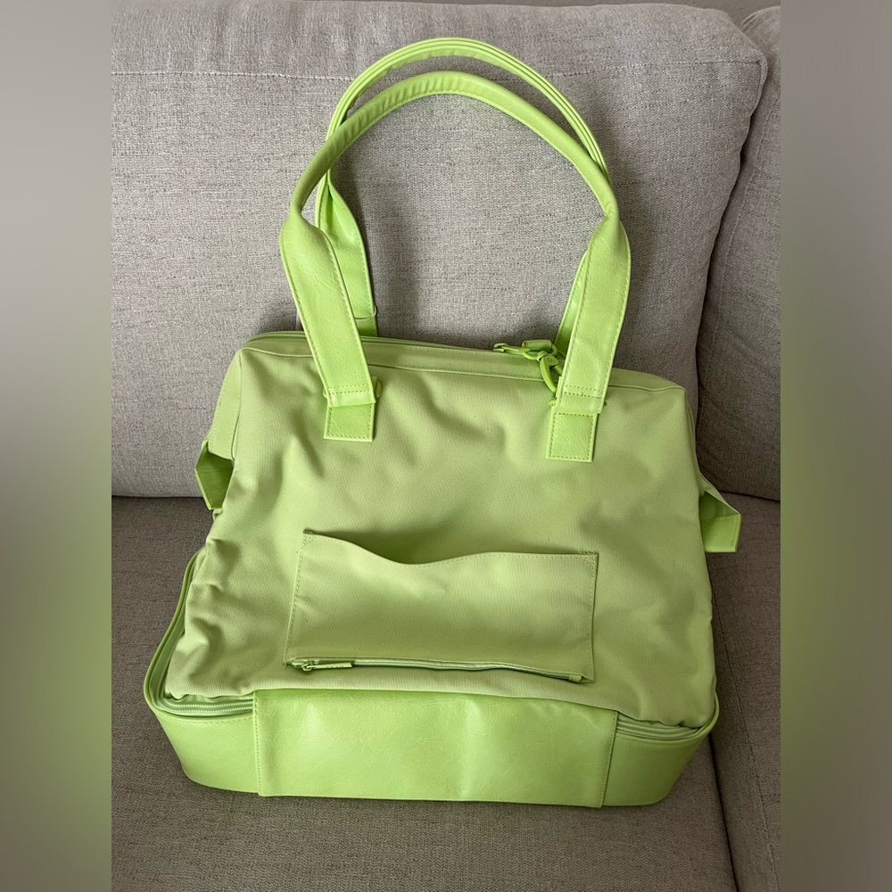 NWT BEIS Mini Weekender in Citron - Picture 2 of 5